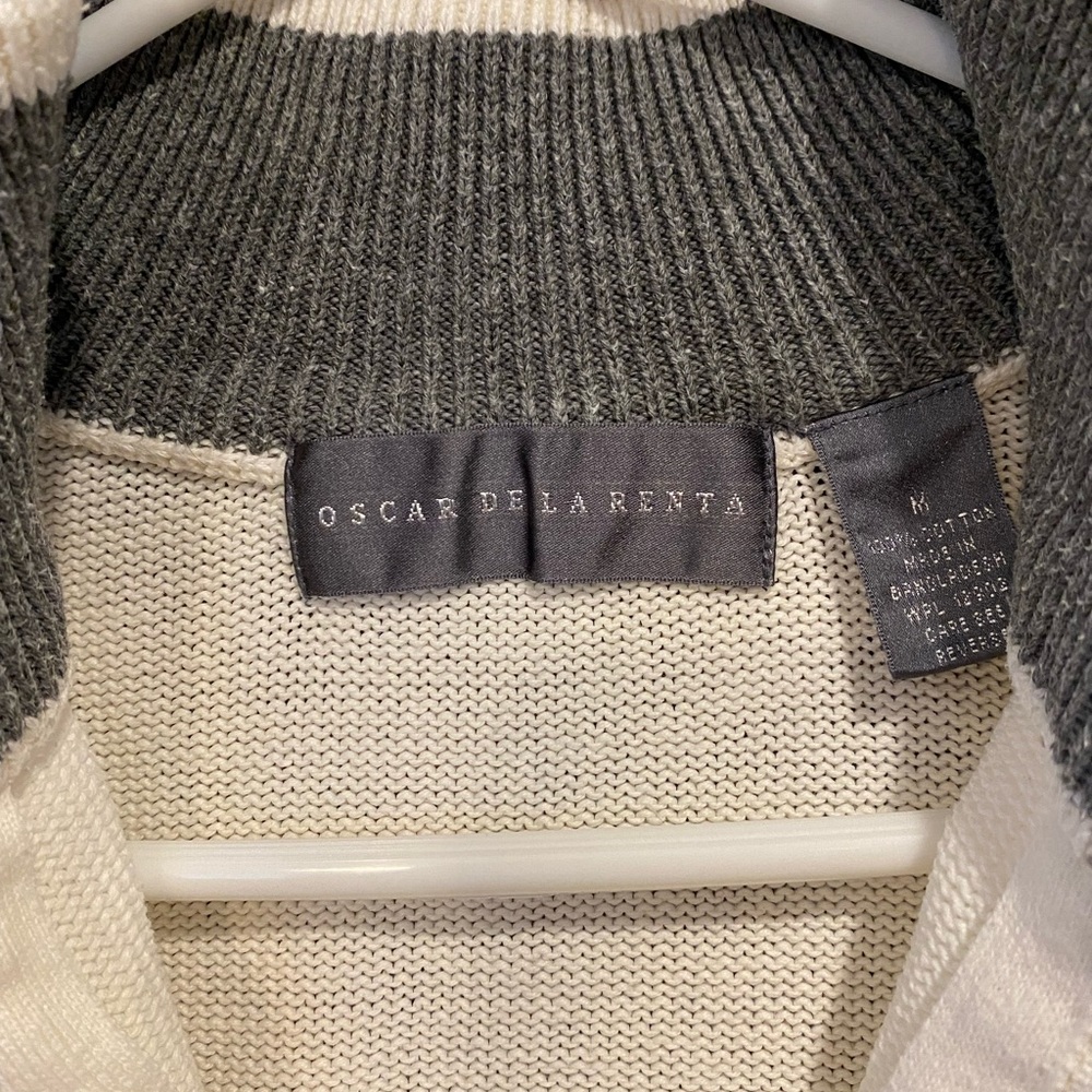 Mens 1/4 zip sweater, size medium